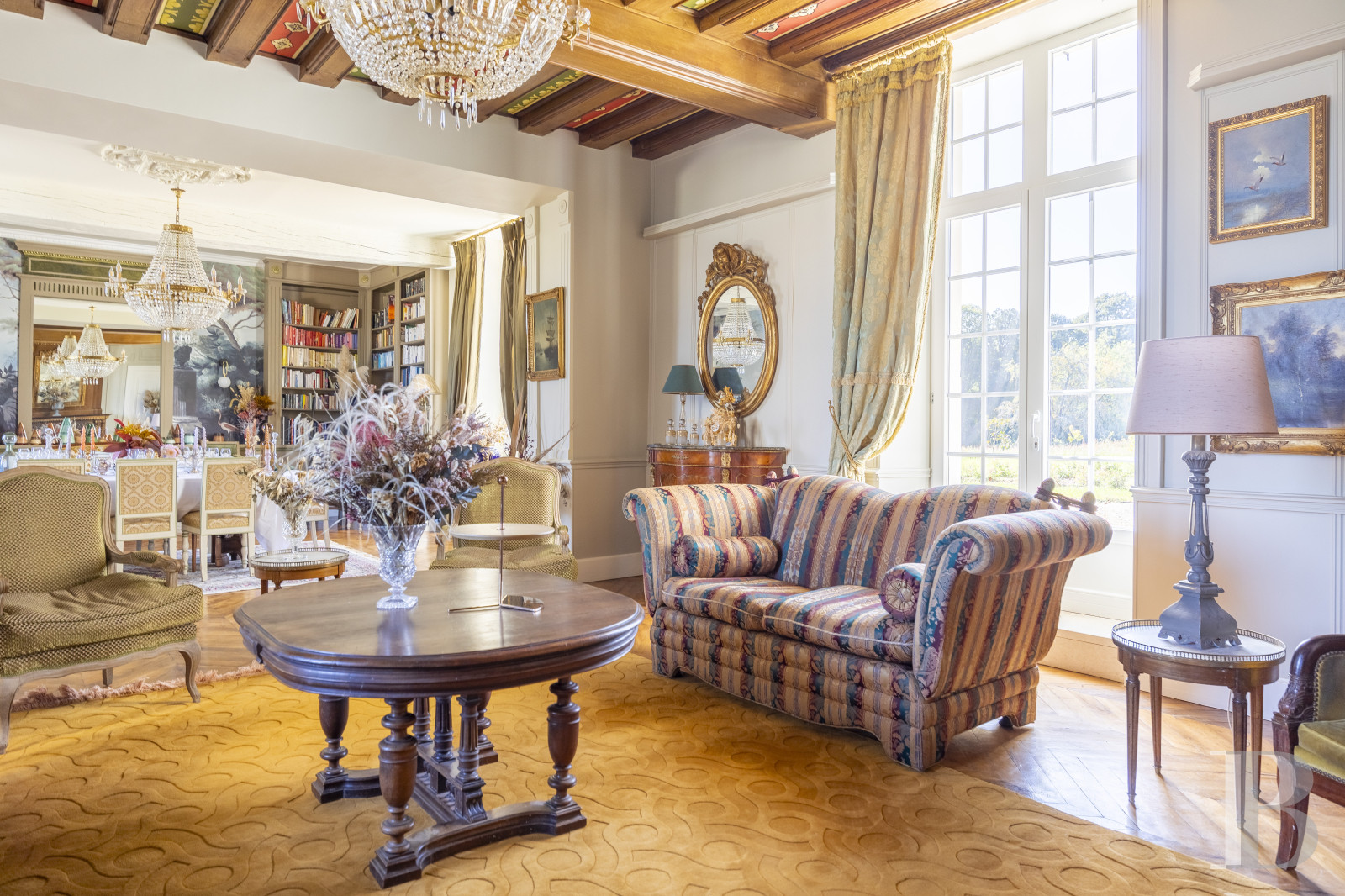 A 17th and 19th century Touraine château in the south of the Indre-et-Loire department, halfway between Tours and Poitiers - photo  n°11